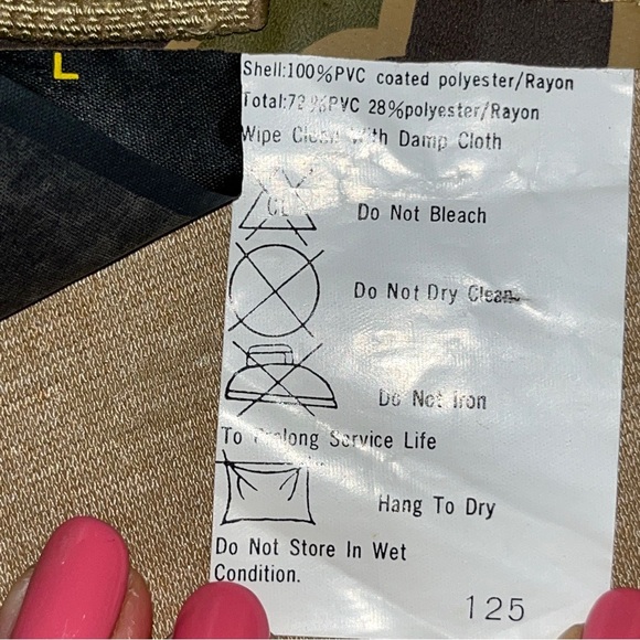 STEARNS CAMO WADERS DRY WEAR PVC WATERPROOF TAN Suspender Pants OVERALLS men LRG - Picture 6 of 16